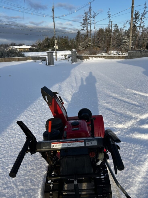 冬の戦い！！社会福祉士と雪
